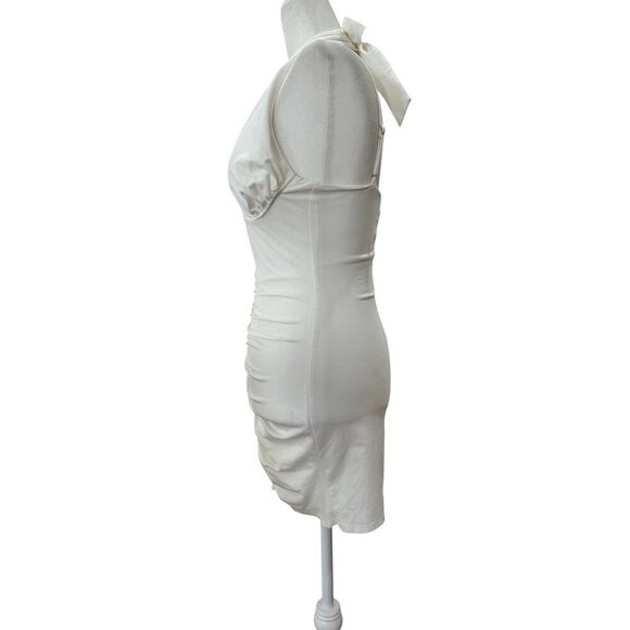 NBD Wyn Mini Dress in Ivory XSmall New Womens Stretch Party - Picture 6 of 10